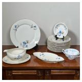 GROUP ROSNETHAL & OTHER CHINA | Large collection of Royal Doulton and Rosenthal China with floral mo