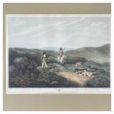 SAM HOWETT ENGRAVING | "Grouse Shooting," J. Godby & H.Merke sculp. - h. 22 x w. 26 in. (frame)