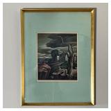 FABIAN ZACCONE (1910-1992) | Painting, appears to be gouache or tepmera on paper (not examined out o