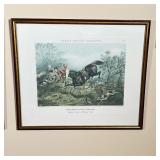 "Dispatched to Hind Quarters" and "A Strange Country" - h. 14 x w. 16 in. 