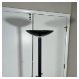 DECO STYLE FLOOR LAMP | Black column floor lamp with dimmer - h. 71 x dia. 12-1/2 in.