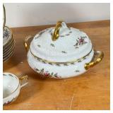 Sela Germany / Sans Souci; Including eight dishes, a Square serving dish, and a lidded serving dish;