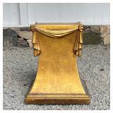 gilt paint, a very unique item and great for displaying art! Top area measures 15 x 10-1/2 in. - ove