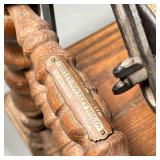 BRYAN NOVELTY CONVERTIBLE SHELF |  A rare find! Bryan Novelty metamorphic display shelving unit- a c