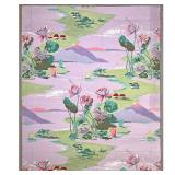 WALLPAPER: GOUACHE ORIGINAL  | Japonisme Paradise Landscape Gouache on paper Inscribed on verso, "Se