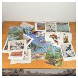 AUDUBON & OTHER BIRD PRINTS  | A collection of bird and game prints, including "18 Best Loved Bird P