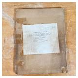 "Cadence -- Sign of the Soul" by Richard McClanahan, apparently used for layout planning of the book