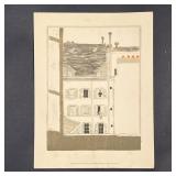 PIERRE BONNARD PRINT  | With title: Maisons dans la cour, 1895; lithograph printed in 4 colors, actu