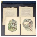 CHRIS RITTER: THE MINOANS  | Including the cover and frontispiece page plus two color lithographs, "