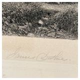 A.F. BELLOWS / J. DUTHIE ENGRAVING  | Pencil signed by James Duthie, trimmed at one end - w. 25 x h.