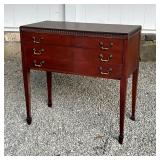 MAHOGANY SILVER SIDEBOARD  | A "very fine vintage mahogany sideboard/ silver chest" originally from 
