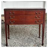 A "very fine vintage mahogany sideboard/ silver chest" originally from Sloane
