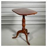 TILT TOP TEA TABLE  | h. 27-1/2 x 22-1/2 x 16 in.