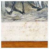  "The Hunting Stud" after a painting by J.F. Herring, Senr., engraved by J. Harris - 28-1/2 x 37-1/4