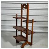 ARTS & CRAFTS SERVING STAND  | Of small size, tabletop serving stand, of the Arts & Crafts Period, h