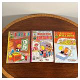 (3pc) RICHIE RICH COMICS  | 7 x 10 in.