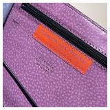 Contemporary red and black leather purse of unusual abstract design by Hester Van Eeghen, Amsterdam 