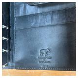 Knoxbrain by Colore Borso shagreen / sharkskin filofax personal organizer with inserts - l. 5 x h. 7