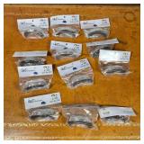 LOT GLASS BIN PULLS  | Hardware handles, and other items