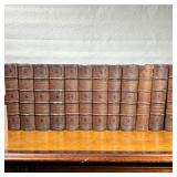 (12pc) LEATHER BOUND WAVERLEY NOVELS | Abbotsford Edition: The Waverley Novels by Sir Walter Scott i