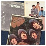 (3pc) BEATLES ALBUMS  | Vinyl record albums, including Revolver (T 2576), Yesterday Ant Today (T 255