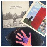 (3pc) GEORGE HARRISON ALBUMS  | Including: Living in the Material World; Wonderwall Music; and All T