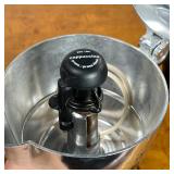 BIALETTI ESPRESSO MAKER  | "Mukka Express" espresso / cappuccino pot - h. 7.5 in.