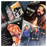 (4pc) BOB SEGER & OTHER ALBUMS  | Vinyl record albums, including: Kenny Rogers - Greatest Hits; Wayl