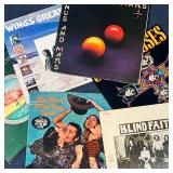 (6pc) BLIND FAITH & OTHER ALBUMS  | Vinyl record albums, including: Blind Faith (Eric Clapton, ATCO 