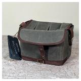 WAXED CANVAS BEER CARRIER  | Picnic time cooler tote with opener, item 762-00