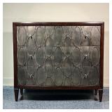 THOMASVILLE CONTEMPORARY DRESSER | Stylish chest of drawers, having a bow front with three full-widt