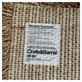 CRATE & BARREL RUG  | "Memphis Amber Rug" - made in Belgium! Discontinued color [n.b. first photo is