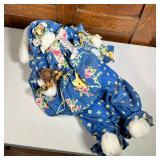 BUNNIES BY THE BAY  |  Suzanne Stuffed bunny - l. 27 in.