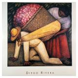 DIEGO RIVERA POSTER  |  San Francisco Museum of Modern Art, showing The Flower Carrier, 1935 - w. 40