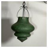 VETRI SOFFIATI GREEN GLASS FIXTURE  |  CXNY designs, Murano glass ceiling light fixture, not mounted