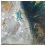 Embellished serigraph on board, sign lower right and number lower left, ed. 5/160 - w. 28 x h. 36 in