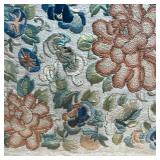 flowers, bats, and other devices, and some gold thread, the other with red roses on a gold backgroun