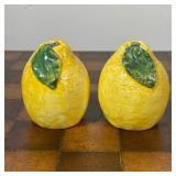 (2pc) LEMON SALT & PEPPER SHAKER  |  dia. 2.5 in.