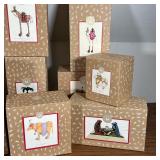 Patience Brewster Krinkle Figure full nativity scene set, unopened in original boxes - all fit into 