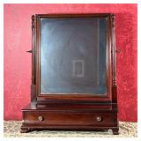 DRESSING MIRROR  |  Over a single drawer - l. 18 x w. 8.5 x h. 23 in.