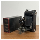 KODAK JUNIOR NO. 1  |  No. 1 autograph Kodak Junior, early Kodak camera with original box