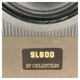 (2pc) CELESTION SL600 SPEAKERS  |   Serial no. 274189 and 274190 - h. 14 1/2 in.