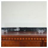 (2pc) SAMSUNG SOUNDBAR & SUBWOOFER  |  Samsung sound bar and subwoofer model no. HW-F450, with remot