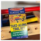 (3pc) CHILDRENS TOYS  |   Including a Melissa & Doug Tool Kit and others