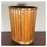 BAMBOO WASTE BASKET  | Woven bamboo, of nice quality