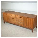 JENS RISOM CREDENZA  |    no apparent branding or signature, l. 75 x w. 21 x h. 27.5 in.