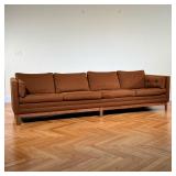 [FRAME ONLY] DUX MID CENTURY SOFA  | Teak wood frame for a four-cushion sofa - l. 107 x w. 34 x h. 2