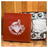 (12pc) BOXED PORCELAINE D