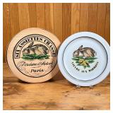 (6pc) LARGE ASSIETTES CHASSE  | One box of Porcelaine d