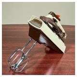 SUNBEAM HAND MIXER  | Five speed mixer with attachments